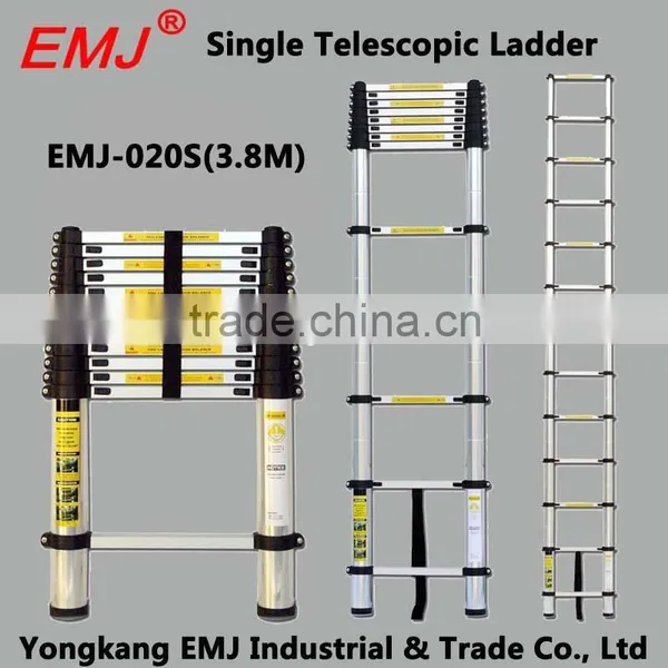 Aluminium Telescopic Ladder 3.8M photo-6