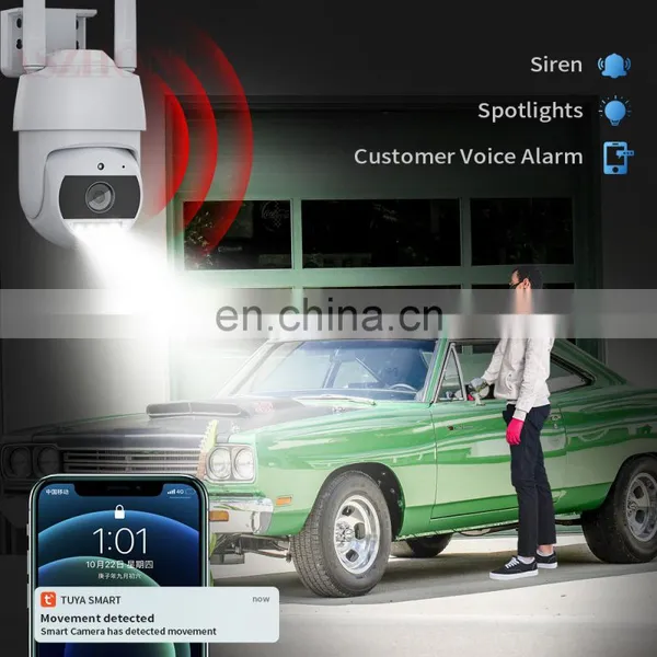 Factory Price Smart Life 2MP Two Way Audio Camera Tuya App HD Smart Home 1080P PTZ Outdoor Home Wireless Surveillance CCTV Cam photo-3