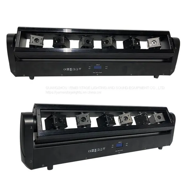 Factory Price 6 Eye Moving Laser Dj Stage 6 Eyes RGB Red Green Blue-laser Moving Head photo-4