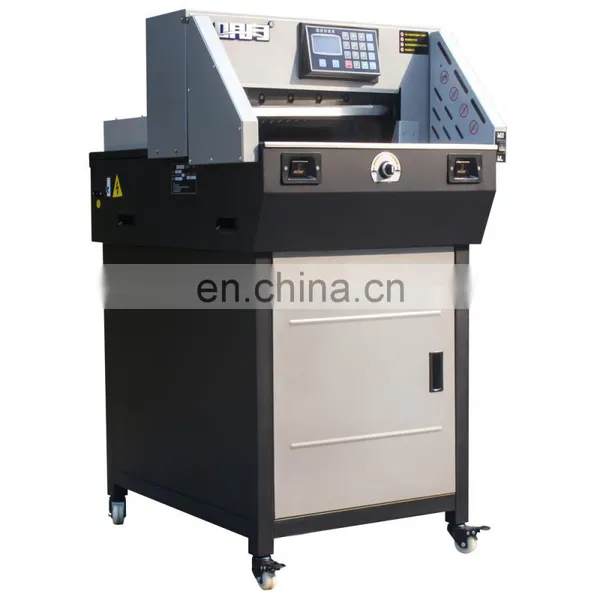Factory Price Triple Motor Control Office Use Low Noise Heavy Duty Electric Guillotine Paper Cutter photo-4
