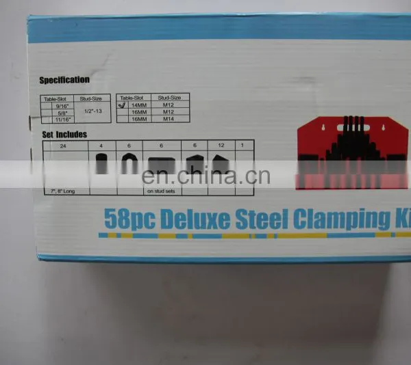 Milling Machine Accessory Clamping Tools 58 Pcs Set photo-3
