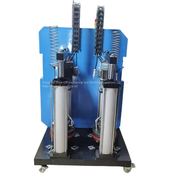PUR Double Pressure Plate Hot-melt Adhesive Machine With Hot-melt Pipe Wood Processing photo-3