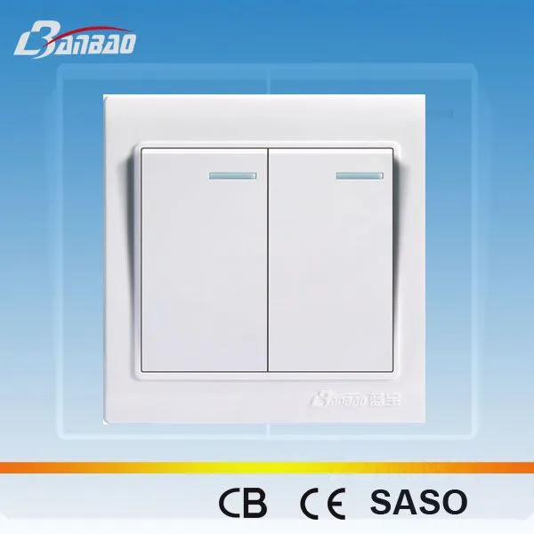 PC Panel 10A 1gang 1way Wall Switch for Light photo-2