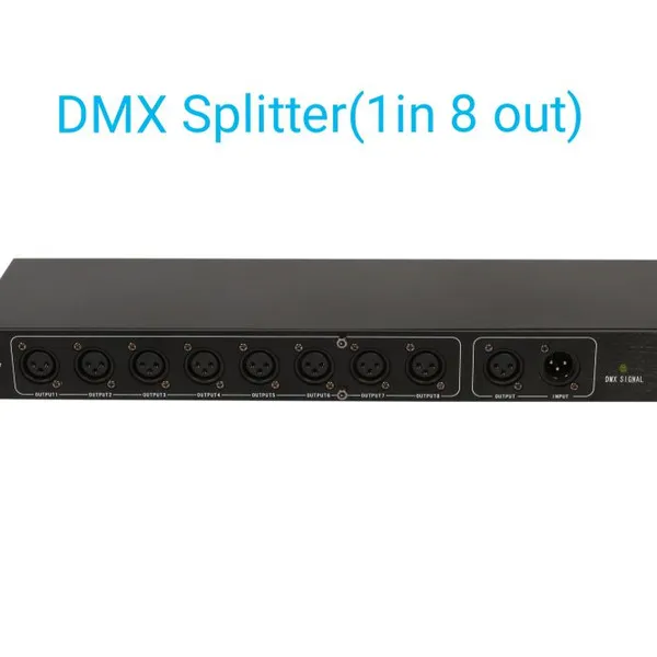 DMX 512 Lighting Splitter 8 Channels photo-5