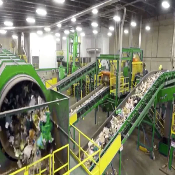 ZhengZhou ZhongCheng Environmental Equipment Large Urban Garbage Sorting Equipment Municipal Solid Waste Sorting Machines/RDF Making Equipment Manufacturing Line