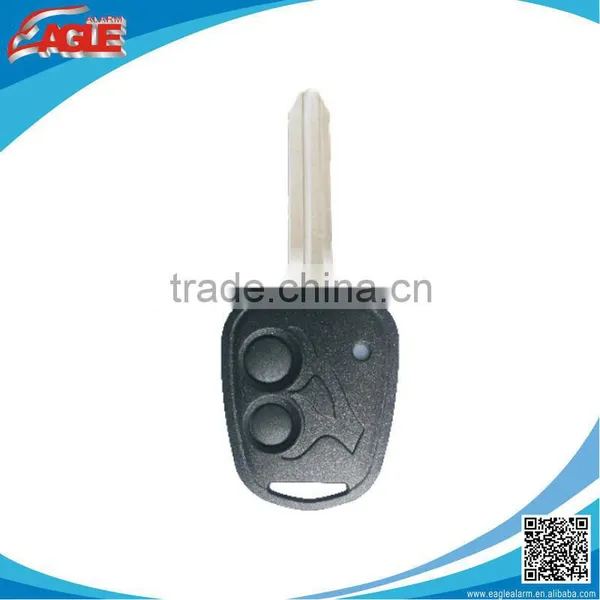 Original remote case 2 buttons remote key blank with blue or red light
