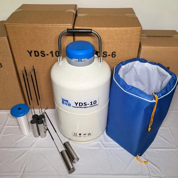 Durable Yds-10-210 Cryogenic Storage Tank for Liquid Nitrogen photo-2