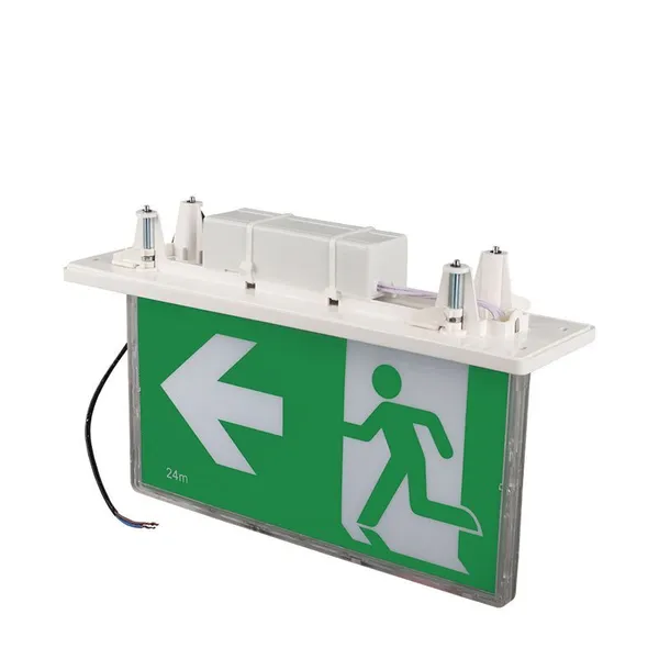 AUEXLED-03 Embedded Emergency Evacuation Indicator Light for Safety Exit Corridor and Garage photo-4