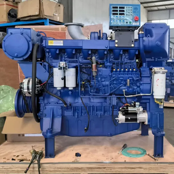 Weichai WP12C500-18 Marine Propulsion Engine 500HP for Heavy Load Fishing and Coastal Transport Boats