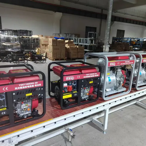 Portable 2.5kVA to 10kVA Small Gasoline Generator With Alternator