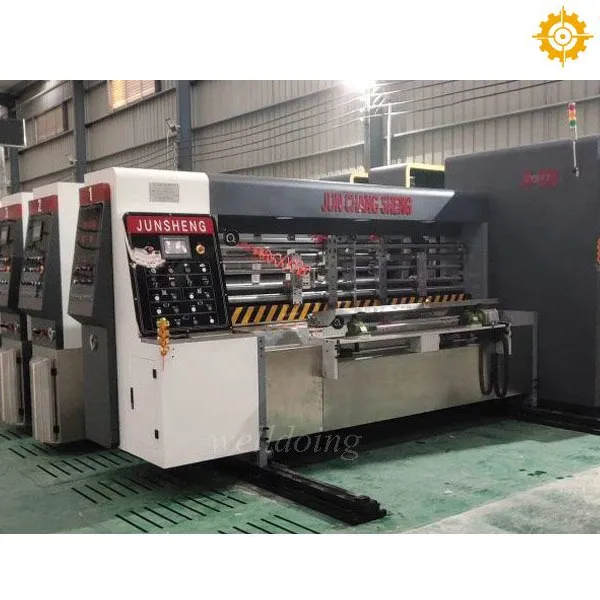 Multi Color Carton Printer Slotter Die Cutter photo-5