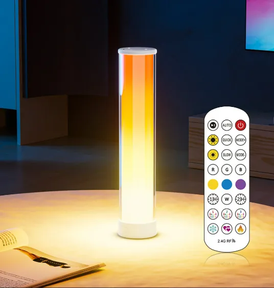 Intelligent Bluetooth Dimming Color Atmosphere Light， Rechargeable Bedside Lamp ，Bedroom Decoration Small Night Light， Remote Control Light