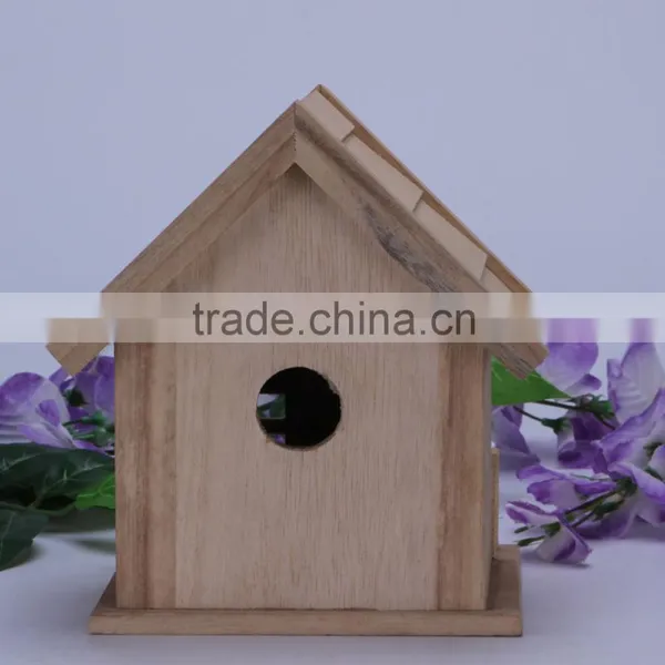 China Supplier Crafts Hang Christmas Wooden Bird House Wholesale Modern Design Wooden Bird House High Quality Wooden Bird House photo-3