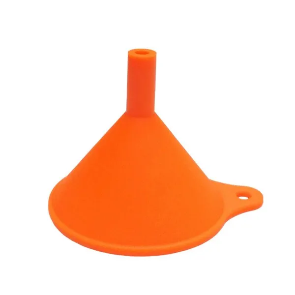 Small Foldable Silicone Funnel for Kitchen Use, Collapsible Mini Liquid Transfer Funnel for Filling Oil, Spice, and Small Containers photo-5