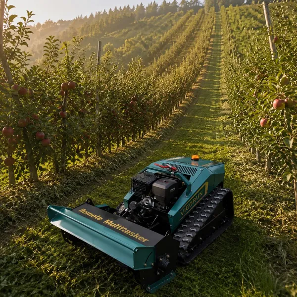 MTSK800 800mm Heavy Duty Remote Control Forestry Flail Mower Brush Cutter for Professional Lawn and Vegetation Management