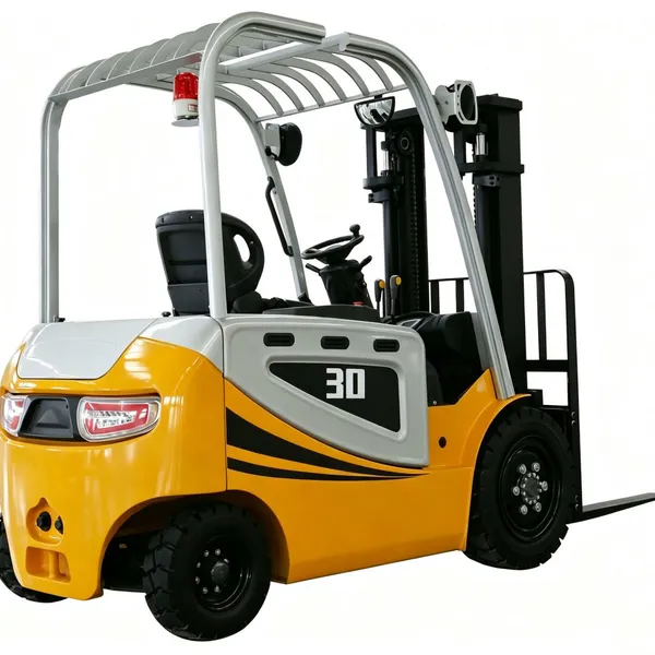 China Manufacturer Forklift 3 Ton 3.5 Ton 4 Ton 5 Ton Electric Forklift Trucks With Adjustable Attachments