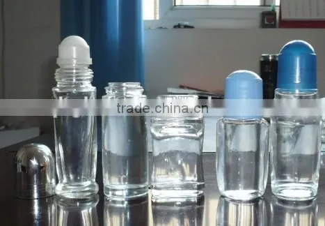 Perfume Bottle Glass Cap , Small Roll on Perfume Bottle Glass