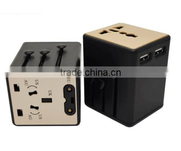 Purple Blue and More Our Own Patent uk Canada Plug Adapter/universal Travel Adapter With Usb Port/universal Multi Plug Adapter photo-4