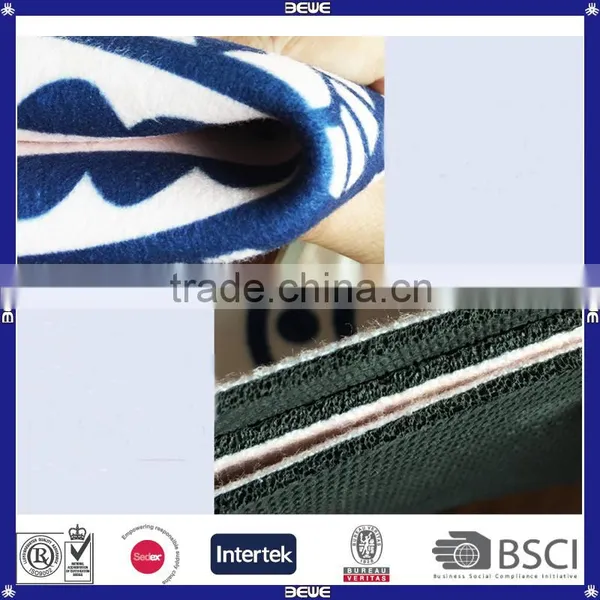 Customized Print Natural Rubber Round Yoga Mat photo-5