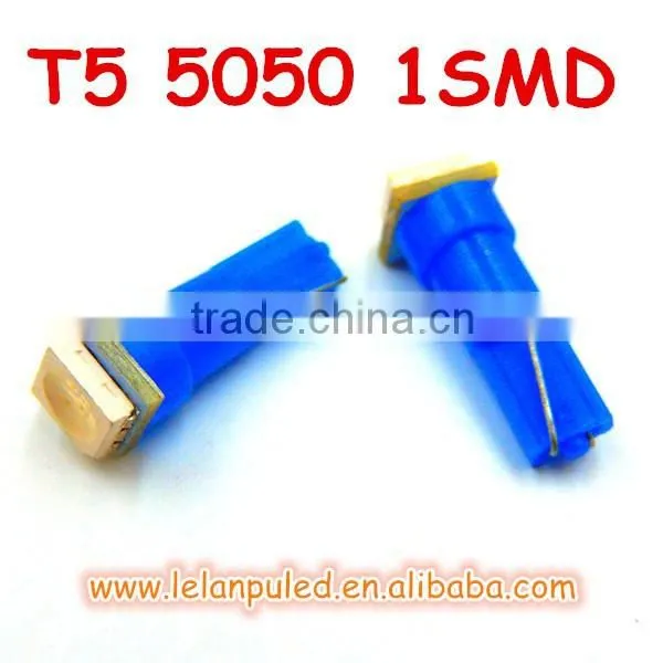 Factory Price!! T5 5050 1smd Car Interior Light Car Instrument Lamp photo-3