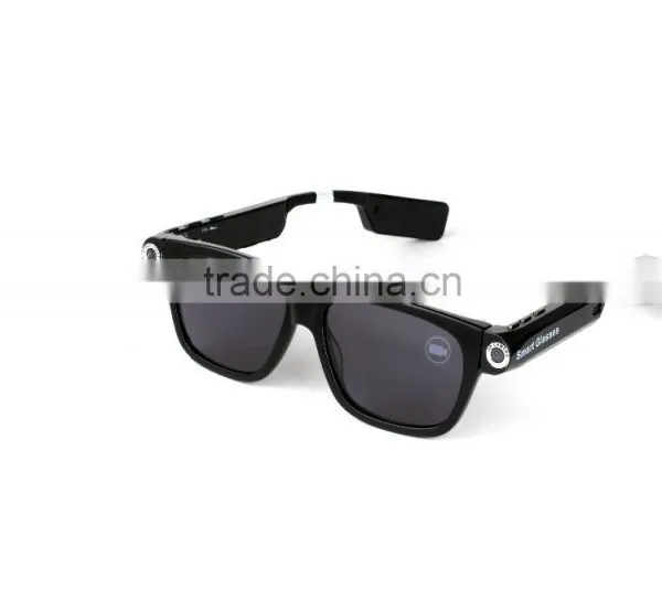 Wearable Smart Bluetooth Glasses Video Recording Sunglasses Recorder