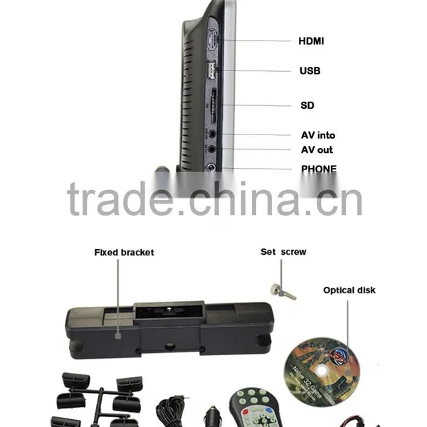 Universal Motorized Car Monitor With 10.1 Inch Screen and Play Function ,suitable for All Cars photo-4