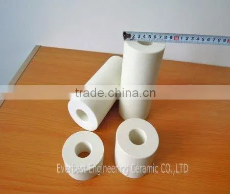 Large Industrial Alumina Ceramic Refractory Bushings/sleeve photo-2