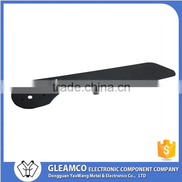 Custom Aluminum Stamping Plate Plating Anodized Black Parts photo-3