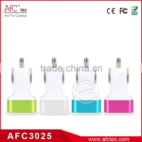 Hot New Products for 2016 Aluminum 12v Cute Multiple Usb Port Car Charger photo-4