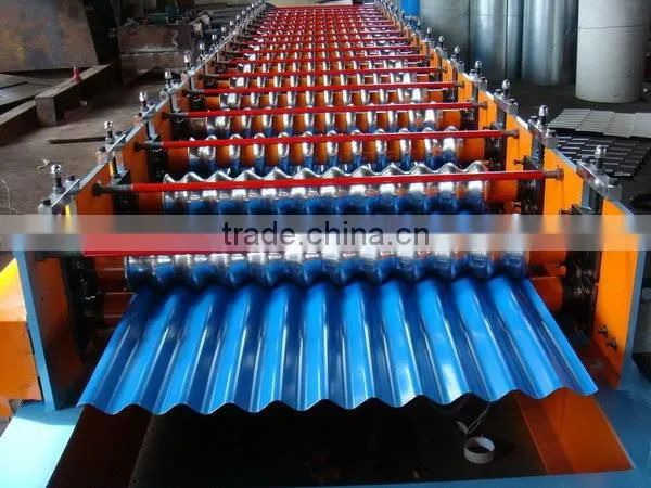Durable in Use Most Popular Corrugated Color Roof Tile Machine photo-2