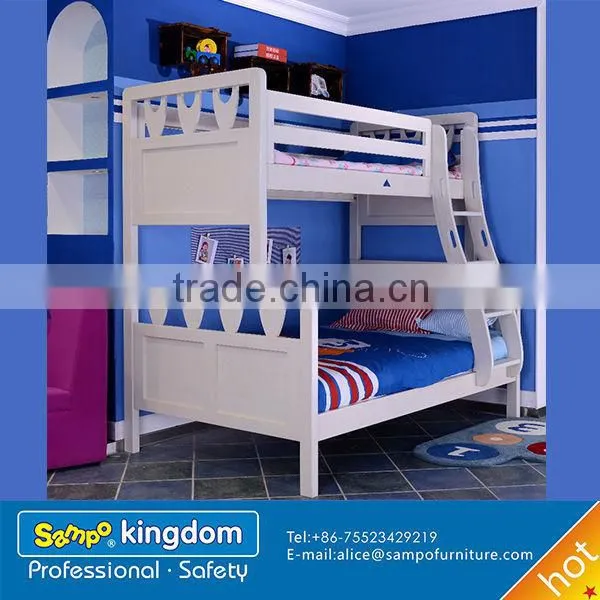 Kids Bus Bunk Bed of Solid Wooden Bunk Bed#SP-SC012S