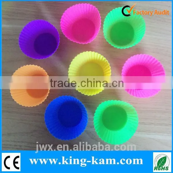 Non-stick Silicone Cake Cup Mold, Eco-friendly Heat-resistant Cake Mold photo-5
