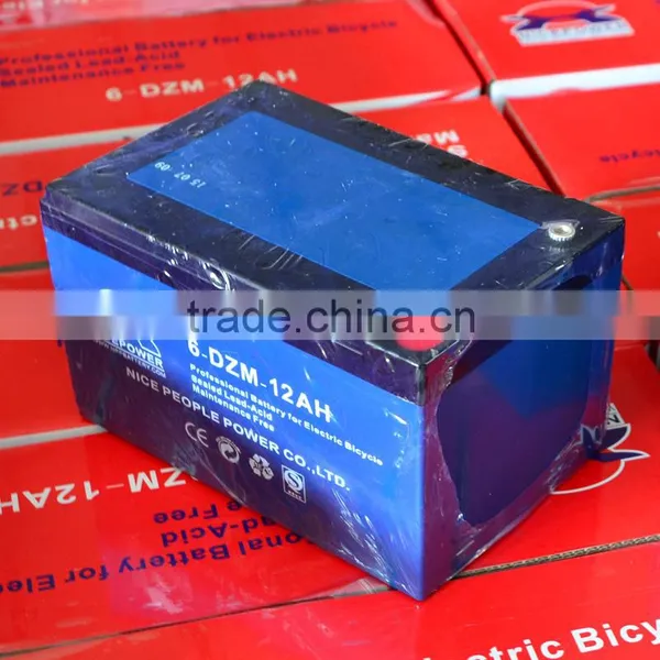 48v 12ah Lead Acid Battery Use for Electric Bike Battery photo-2