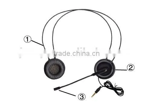 Light Weight Headphones With Detachable Speaker Detachable Mic photo-2
