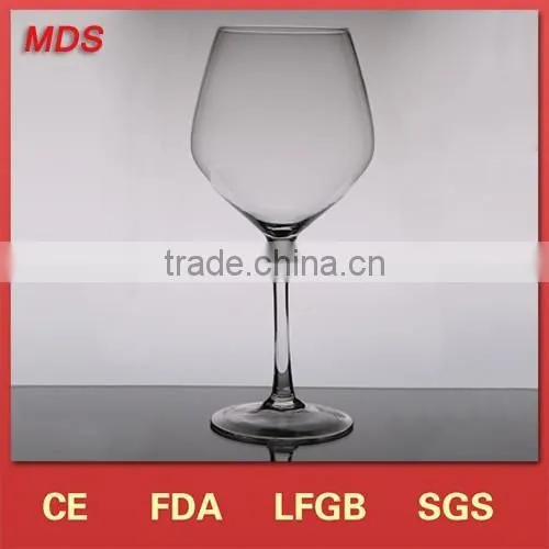 OEM Glass Wholesale Clear Petwer Glass Wine Goblets for Wedding photo-2