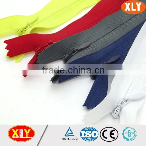 OEM Facory Supply Pantone/ YKK Color #3#4#5 Open End Invisible Zipper photo-2