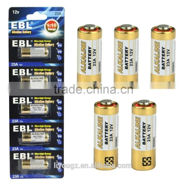 Wholesale New-5-pieces-12V-23A-A23-23GA-GP23A-L1028-V23-23AE-MN21-Alkaline-Button-battery photo-2