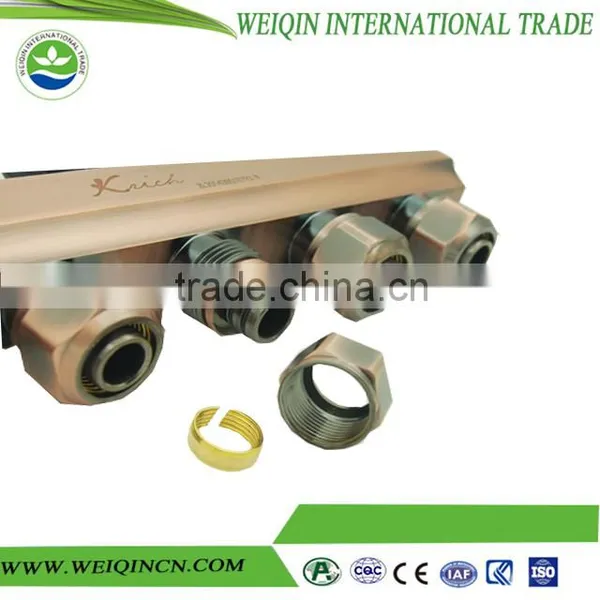 Manifold for Underfloor Heating Safety Use Automatic Power Water Manifold Connect With Male Hot Sale photo-5