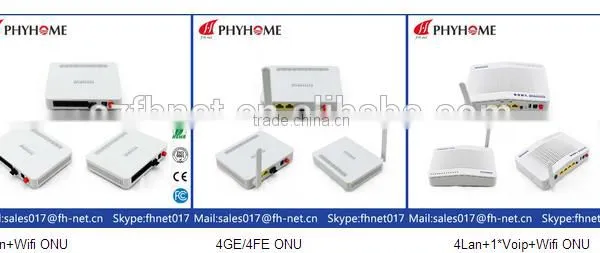 EPON 4LAN(1GE+3FE)+2VOIP/POTS+1WIFI photo-2
