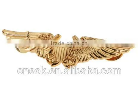 Wholesale, Gold, Silver, Bruss Pilot Wing Emblem photo-2