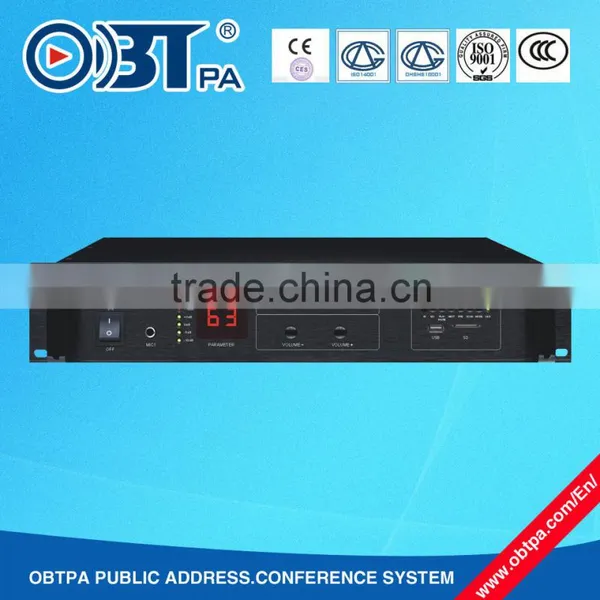 PA System 5 Zones Combined Mixer Amplifier 550w,Remote Paging System pa Amplifier