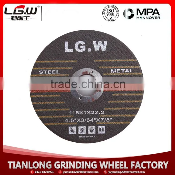 H478 Black 4.5''inch 2nets Cutting Wheel for Metal and Stainless Steel/ABRASIVES PRODUCTS From China photo-2