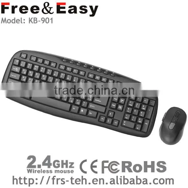 Professional Black Cheap Usb Keyboard and Mouse Combo photo-2