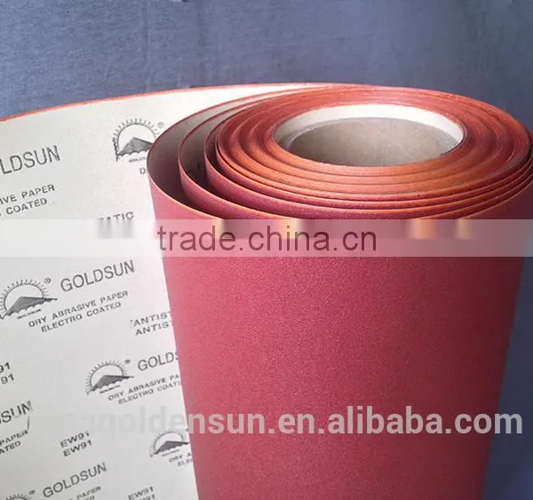 EW91Jumbo Roll E-wt Kraft Dry Abrasives Sandpaper for Metal Polishing photo-3
