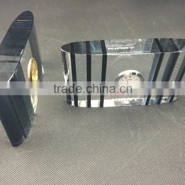 Elegant Beautiful Crystal Clock For Factory Price photo-3