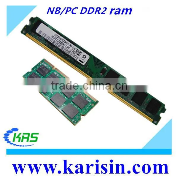 100% Full Compatbile PC & NB 667mhz 800mhz Ddr2 2g Ram With ETT Original Chips photo-2