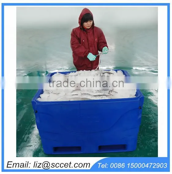Roto-molded Fish Moving Bins Fish Bins for Transporting Fish Transport Bins for Frozen Products photo-4