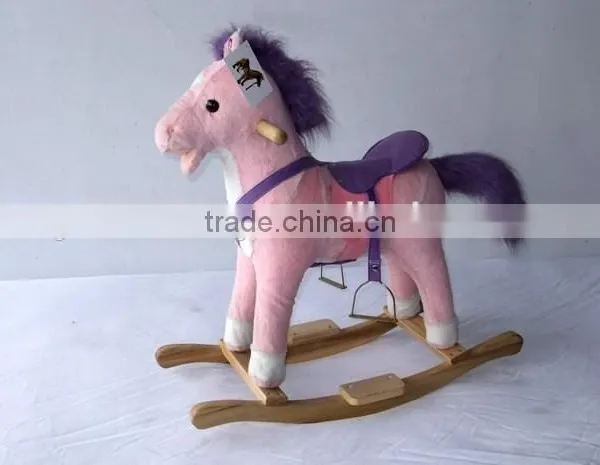 Popular Pink Horse Toy Rocking Horse Balance Toy