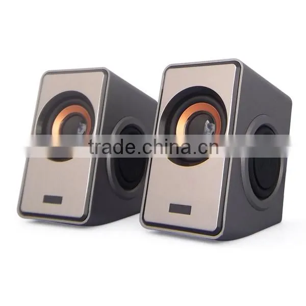 2.0 computer speaker heavy bass,professional speaker