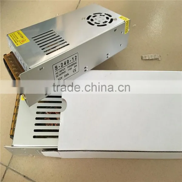 12V 20A AC/DC Switching Power Supply 240W With CE ROHS Approved Quality Choice photo-3